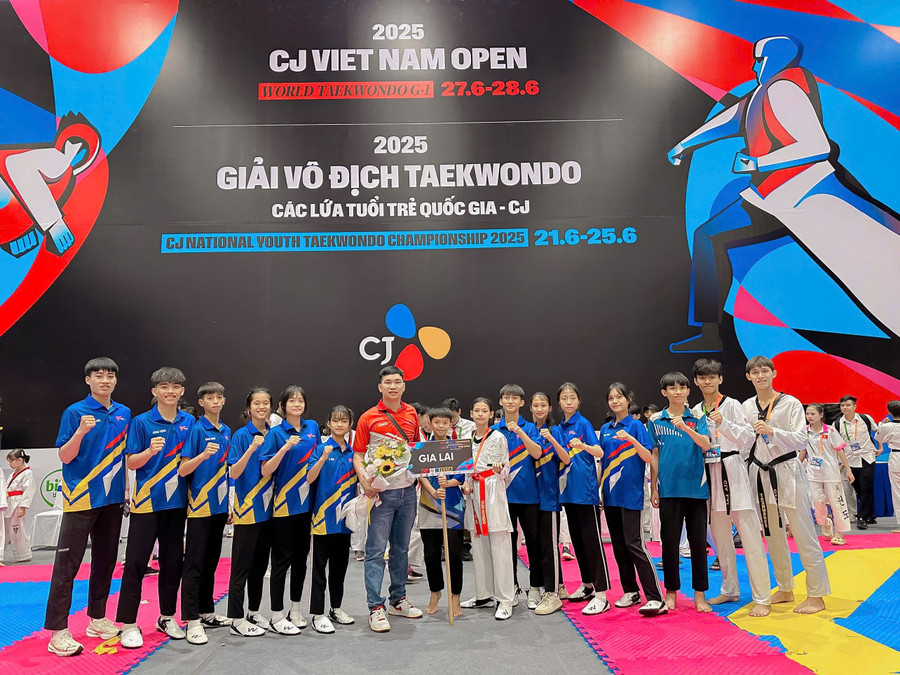 Đoàn Gia Lai tranh tài tại giải lần này với 15 võ sĩ trẻ. Ảnh: Đức Nhật gia-lai-tranh-tai-tai-giai-nay-voi-15-vo-si-tre-anh-duc-nhat.jpg