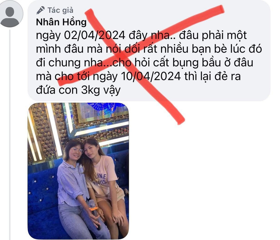 H'Nhân đưa ra chứng cứ cho rằng mình bụng nhỏ nên không hề có thai. Ảnh chụp màn hình hnhan-dua-ra-chung-cu-cho-rang-minh-bung-nho-nen-khong-he-co-thai-anh-chup-man-hinh.jpg
