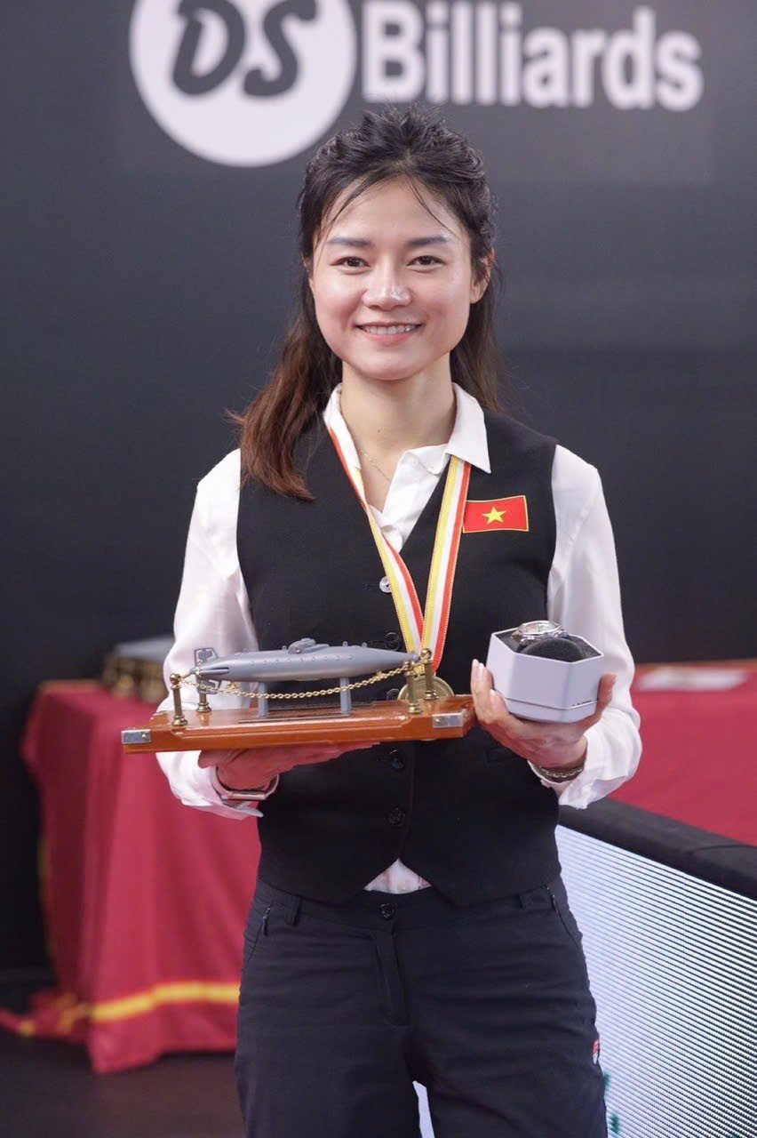 Liên Quỳnh đã khẳng định được tên tuổi trong lần đầu tiên tham gia đấu trường vô địch thế giới. Ảnh: UMB lien-quynh-da-khang-dinh-duoc-ten-tuoi-trong-lan-dau-tien-tham-gia-dau-truong-vo-dich-the-gioi-anh-umb.jpg