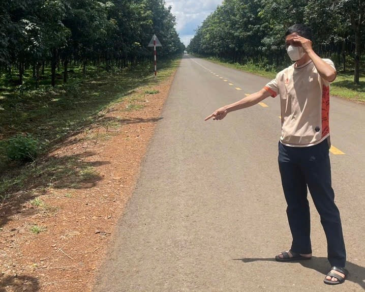 Đoạn đường vắng người qua lại mà anh P. đưa tin giả mình bị cướp. Ảnh: Duy Hải doan-duong-vang-nguoi-qua-lai-ma-anh-p-dua-tin-gia-minh-bi-cuop-anh-duy-hai.jpg