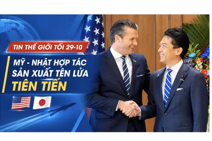 Tin thế giới tối 29-10: Mỹ - Nhật hợp tác sản xuất tên lửa tiên tiến