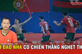 Bồ Đào Nha có chiến thắng nghẹt thở