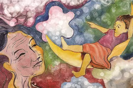 Mây ngũ sắc…