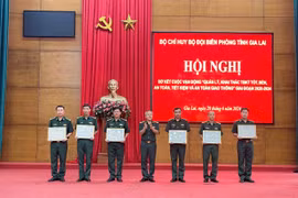 Bộ Chỉ huy Bộ đội Biên phòng tỉnh: Khen thưởng 7 tập thể, cá nhân về Cuộc vận động 50