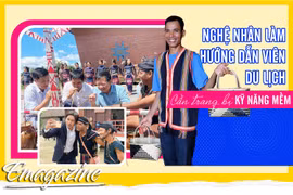 Nghệ nhân hướng dẫn viên du lịch: Người kể chuyện làng 