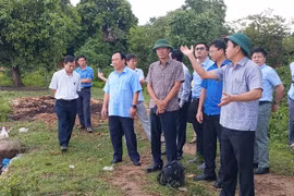 Khảo sát vùng sạt lở bờ sông, suối huyện Ia Pa