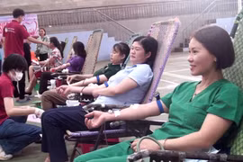 Đức Cơ: 450 người hiến máu tình nguyện
