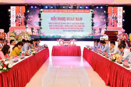 Giao ban Đảng ủy Khối các tỉnh, thành phố khu vực Miền Trung-Tây Nguyên năm 2024 