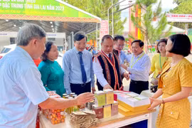 Khai mạc Hội chợ thương mại và giới thiệu sản phẩm nông nghiệp đặc trưng tỉnh Gia Lai năm 2023