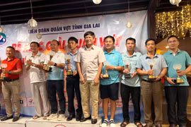 Cặp Rah Lan Chung-Dương Minh Đức vô địch Giải Quần vợt tỉnh Gia Lai mở rộng