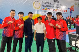 Võ sĩ Gia Lai giành huy chương vàng Giải Vô địch Karate Đông Nam Á