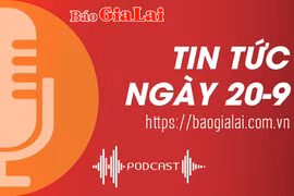 Tin tức sáng 20-9: Đức Cơ kịp thời ngăn chặn vụ giả danh Công an để chiếm đoạt 800 triệu đồng