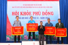 Bế mạc Hội khỏe Phù Đổng thị xã An Khê lần thứ XI