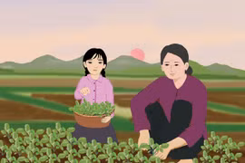 Ngọt mát rau dền