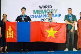 Cô gái Việt phá kỷ lục tại cuộc thi Siêu trí nhớ thế giới