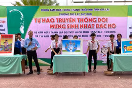 Hơn 300 học sinh Trường THCS Lê Quý Đôn tham gia Ngày hội kỹ năng công tác Đội