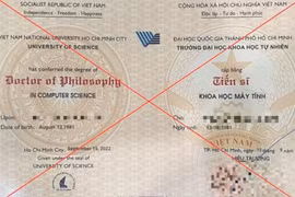Dùng bằng tiến sĩ giả đi dạy khắp nơi, suýt trở thành trưởng khoa một trường CĐ
