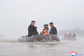 Nhà lãnh đạo Triều Tiên Kim Jong-un chỉ trích Hàn Quốc phát tán thông tin sai lệch về thiệt hại lũ lụt