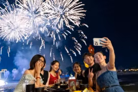 Ngắm pháo hoa hàng đêm từ bàn ăn - trải nghiệm đặc quyền tại Da Nang Downtown