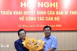 Phó Trưởng Ban Kinh tế TW Nguyễn Đức Hiển giữ chức Phó Bí thư Tỉnh ủy Cà Mau