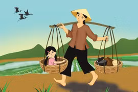 Gánh gồng của mẹ 