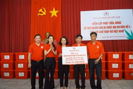 Hỗ trợ kinh phí để Hội Chữ thập đỏ Việt Nam triển khai các nhiệm vụ, Đề án do Nhà nước giao