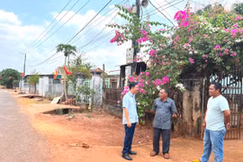 Đức Cơ quan tâm xây dựng làng nông thôn mới