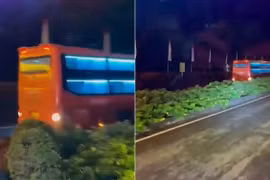 Xác minh thông tin một xe khách đi lùi trên cao tốc Liên Khương - Prenn 