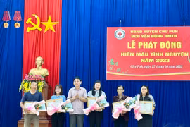 Chư Pưh tiếp nhận 372 đơn vị máu an toàn 