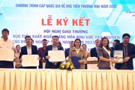Mở rộng giao thương hàng hóa với doanh nghiệp nước ngoài 