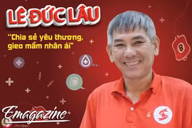 Lê Đức Lâu: Chia sẻ yêu thương, gieo mầm nhân ái