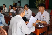 Tuy Phước Bắc triển khai mô hình dịch vụ công trực tuyến lưu động.