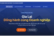 Cổng giao tiếp đầu tư tỉnh Gia Lai chính thức vận hành từ ngày 10-2