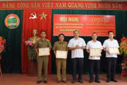 Công ty Hợp tác Kinh tế 385 sơ kết công tác phối hợp giữ gìn an ninh trật tự địa bàn