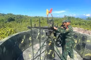 Kiểm tra bắn đạn thật tại Trường bắn Bãi Bấc thuộc xã đảo Nhơn Châu vào ngày 28 và 29-5 