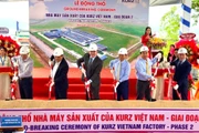 Động thổ Nhà máy KURZ Việt Nam giai đoạn 2 tại Gia Lai