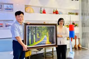 Phó Chủ tịch UBND tỉnh Nguyễn Thị Thanh Lịch làm việc với Văn phòng Thường trực Quận Yongsan tại phường Quy Nhơn 