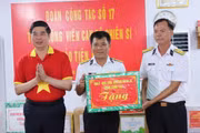 Gia Lai gửi trọn tình cảm từ đất liền đến Trường Sa, Nhà giàn DK1