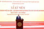 Phát biểu của Tổng Bí thư, Chủ tịch nước Tô Lâm tại lễ kỷ niệm 50 năm Ngày thành phố Sài Gòn - Gia Định vinh dự mang tên Chủ tịch Hồ Chí Minh