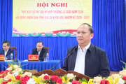 Chủ tịch HĐND tỉnh Rah Lan Chung tiếp xúc cử tri sau kỳ họp thường lệ giữa năm 2026