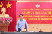Phó Bí thư Tỉnh ủy Nguyễn Ngọc Lương làm việc với các hội quần chúng