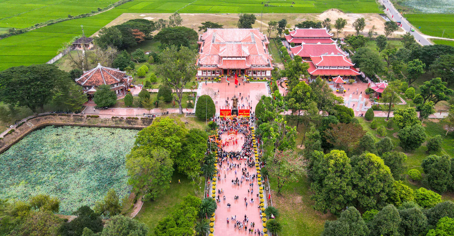 Lễ giỗ Hoàng đế Quang trung sẽ diễn ra tại Bảo tàng Quang Trung vào sáng 20-9. Ảnh: Ngọc Nhuận le-gio-hoang-de-quang-trung-dien-ra-tai-bao-tang-quang-trung-sang-20-9jpg.jpg