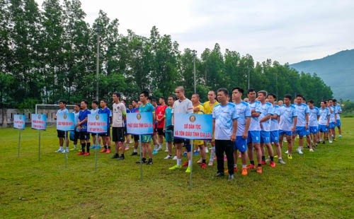 Giải đấu quy tụ 6 đội bóng tham gia. Ảnh: Ngọc Nhuận giai-dau-quy-tu-6-doi-bong-tham-giajpg.jpg