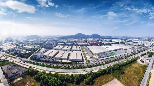 Khu công nghiệp của Kinh Bắc