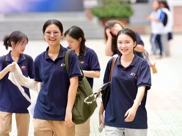 Thí sinh dự thi tốt nghiệp THPT năm nay. Ảnh: Nhật Thịnh
