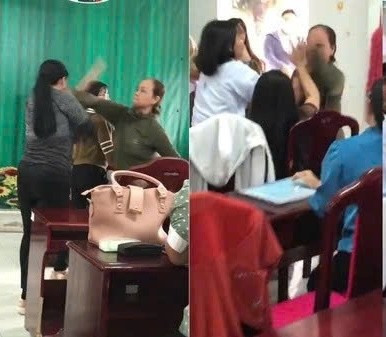 Người nhà bà L. hành hung nhiều giáo viên khác Người nhà bà L. hành hung nhiều giáo viên khác