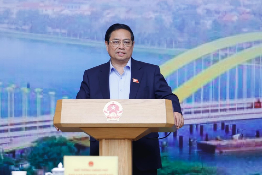Thủ tướng phát biểu tại phiên họp. Ảnh: Nhật Bắc cot2-6359-6111.jpg