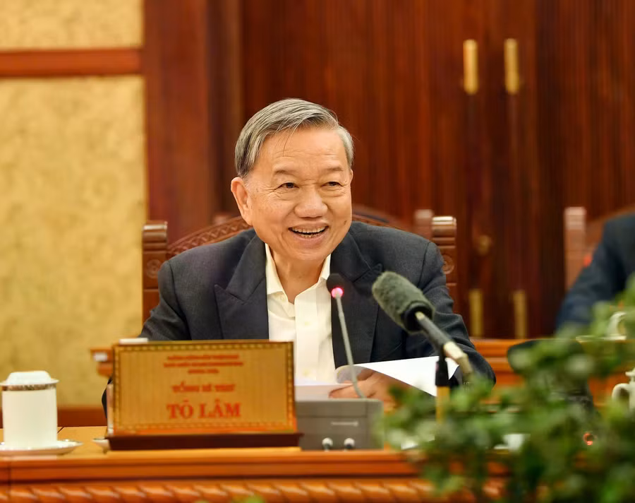 Tổng Bí thư Tô Lâm tại chủ trì Phiên họp thứ hai của Ban Chỉ đạo T.Ư về phát triển khoa học, công nghệ, đổi mới sáng tạo và chuyển đổi số quốc gia