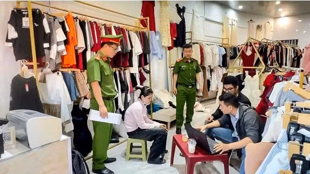 Công an làm việc với Phạm Thị Liêu