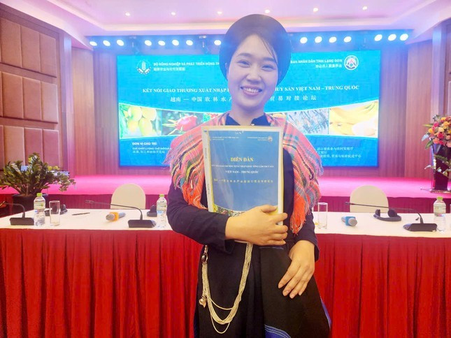 Nữ giám đốc người Tày Vương Thị Thương. ảnh: Duy Chiến Nữ giám đốc người Tày Vương Thị Thương. ảnh: Duy Chiến